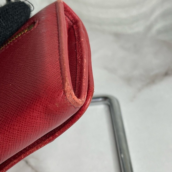 Prada red ribbon long wallet - Picture 10 of 17